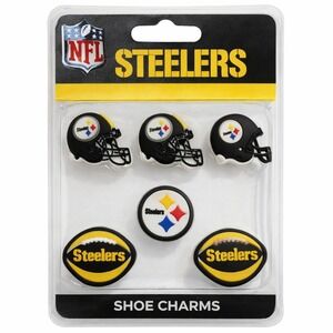 Charms 6 Pcs‎ Pittsburgh Steelers Jibblitz